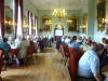 Enjoying lunch in the Assembly Rooms