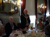 Brian Harrison and the Mayorat the dinner